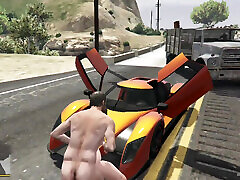 Trevor and Cheating wife Amanda&039;s amazing blowjob while driving