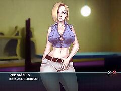Divine Adventure - Android 18 Riding and Playing with our Cock