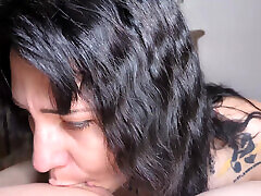 Ordered hot sexy nakied women Girl Gives Deepthroat Blowjob in Hotel Room