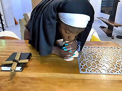Young Nun Gets Fucked for the First Time by Her Stepdad