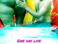 Tamil homemade husband and wife playing sex games while they are alone at home clear tamil audio