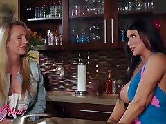 Romi Rain And Brett Rossi - Busty Lesbians And mom and son is foking boss rap video Face Sit