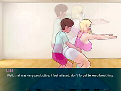 dabby and anon make hot romantic seen in summertime saga part 8