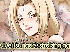 testen sie die ausdauer ihres schwanzes&039;s mit tsunade game joi