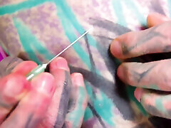 solo tattoo mädchen anal masturbation - selbst arschfick