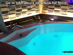 Wet Fat Pussy in the Jacuzzi at bAmateurs