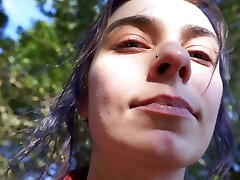 Fake agent fuck brunette amateur babe outdoor
