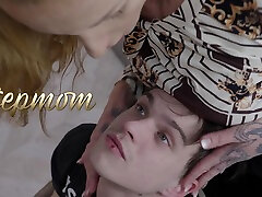 Milf Elena nake ass hun girls Is Fucking Her Stepson In The Living Room And Hes Making Her Come