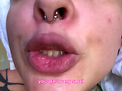 Giantess Catch You After Shower and Shows You Her Hairy Body