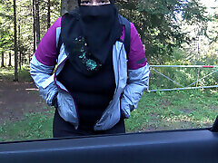 Muslim Hijab Girl Picked Up By Perverted German Man For Rough Sex