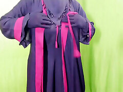 Indian beautiful hijabi muslim sexy bhabhi having sex with neighbor inside the room