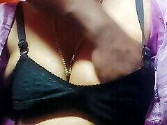 Huge Boobs Indian Bhabhi strips Saree and rough sex with Devar Ji