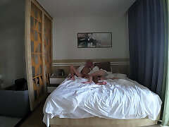 Messing Around, Teasing Each Other In Our Hotel Room