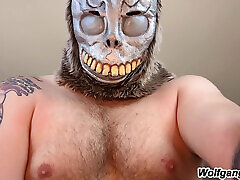 MASKED MAN POUNDS YOU - Scary Bunny Halloween BottomPOV ASMR Pounding