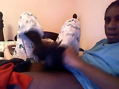 black sockjob