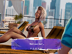 EP11: Fucking Emma by the Beach - Grand Tits Adventure Gameplay