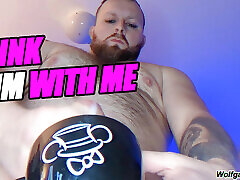 POV: Sweet Straight Friend Drinks His Own jav kanl siki Post-Workout