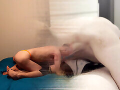 Locked Twink Gets Fucked by Hot Bear Part 1