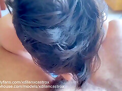 Young Twink Waits for Me in a Towel, I Fuck Him Bareback and Cum Inside His Cute Ass, Anal Creampie