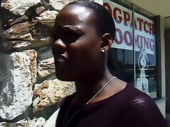 Bubble butt ebony gives a sloppy blowjob before getting fucked Bubble butt ebony gives a sloppy blowjob before getting fucked