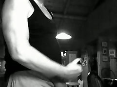 semplice jo e sperma in nero e bianco