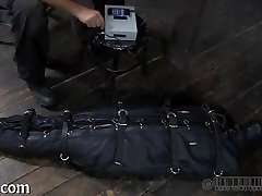 Stepping into a body bag