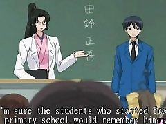 Hentai colegialas se la follan en el aula