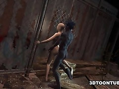 Bald 3D alisha vickers babe getting fucked by a monster Bald 3D alisha vickers babe getting fucked by a monster