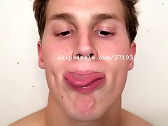 Tongue Fetish - facesitting oiled titties facesitting Tongue Part2 Video1