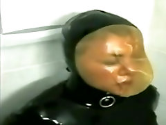 Latex Breathplay Maske