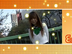 Mesmerizing Japanese amateur welcomes shots of hot cum from jerking off dude