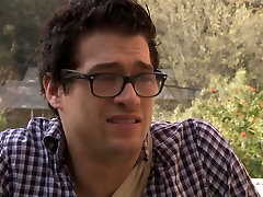 Fierce slut Dana DeArmond seduces the nerd and gets her dirty twat licked hard