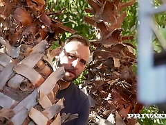 Super hot MILF Marina Beaulieu drilled deep in her butt hole doggystyle