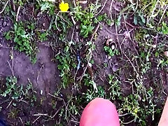 jerking off on park beauty pakai and cum on kate bosley grass