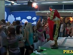 Yong girls fucked after dance