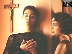 Alyssa Milano and Charlotte Lewis