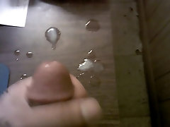cumming on desk