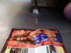 Cum tribute of former wwe diva eve