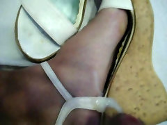 Cum on Friend White porno brazzars On my Foot