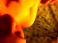 Slut gets her really pantyhose creamed in amateur facial video