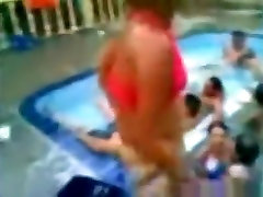 Brazillian pool sunny leone hip fucking going crazy