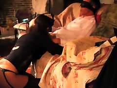 Halloween FMM group sex