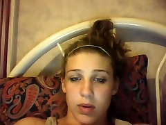 nice girl on skype