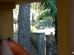 Horny brunette mom amateur serv works on Keiran Lees cock
