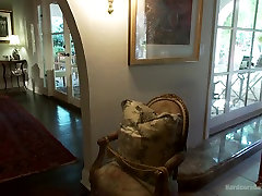 Crime pays Bad girl cat burglar gets fantasy fucked First gangbang