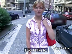 Tschechisch amateur blowjob und ficken POV in der öffentlichkeit