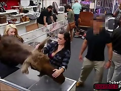 Fucking two lesbians at the pawnshop and plastering their tube porn javhq with sperm