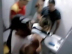 A group of naughty immature guys fucking this poor girl