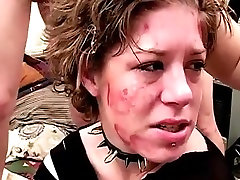 Facefucked gagging slut 2