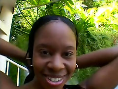 Innocent Black Babe Gets sani lioan Roasted